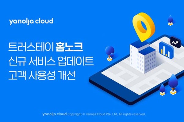 ▲트러보증 사이트 추천, '홈노크' 신규 서비스 업데이트 관련 이미지 /사진=야놀자클라우드