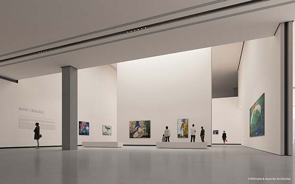 ▲퐁피두센터온라인 검증 사이트 내부 설계안 ©Wilmotte & Associes Architectes /사진=온라인 검증 사이트
