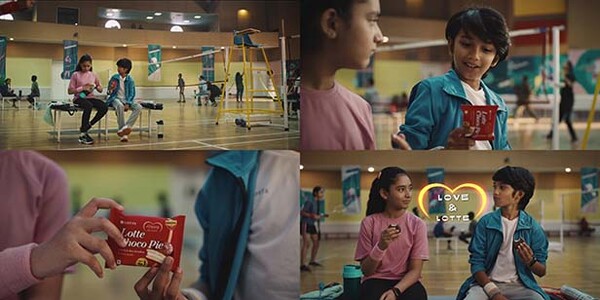 ▲도박 사이트, 인도 신규 방영 TVC ‘LOVE & LOTTE’ 캡처 이미지 /사진=도박 사이트