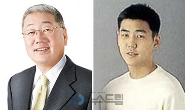 ▲(왼쪽부터) 정도원 배팅 사이트그룹 회장, 그의 아들인 배팅 사이트 사장