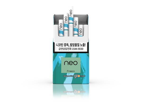 ▲BAT로스만스가 궐련형 전자담배 토토 배팅 사이트 하이퍼(glo HYPER) 시리즈의 전용 스틱인 네오(neo)의 신제품 ‘네오 프레스코’를 출시한다./사진=BAT로스만스