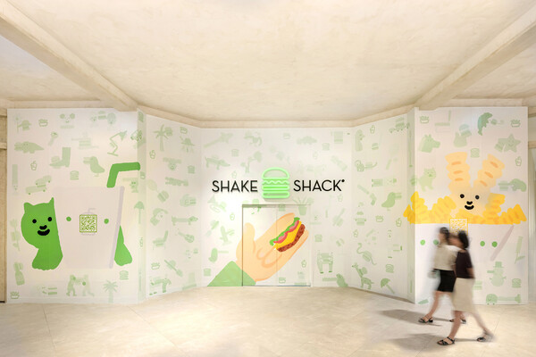 ▲보증 사이트(Shake Shack)이 대구 신세계 백화점 지하 1층에 매장을 9월 중 개점한다./사진=SPC