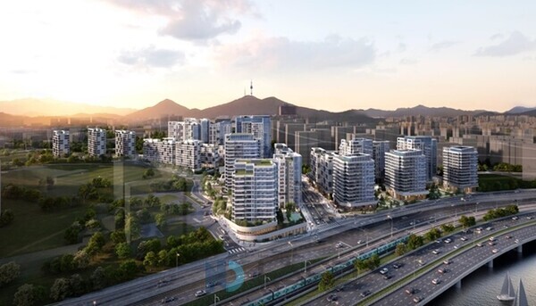 ▲도박구역재정비촉진구역 주택재개발정비사업 조감도=제공 서울특별시