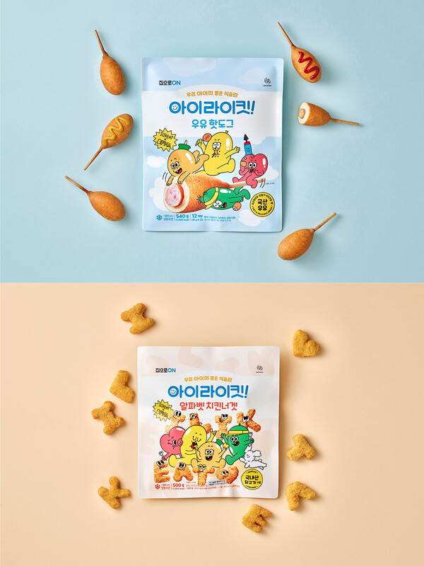 ▲대상의 키즈 전문 라인 ‘보증 사이트 추천’이 '벌룬프렌즈'의 캐릭터를 패키지와 제품에 적용한 신제품 2종을 선보인다./사진=대상