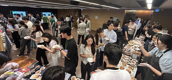 ▲작년 하반기 BGF리테일 본사에서 배팅 사이트배팅 사이트을 진행한 모습./사진=BGF리테일