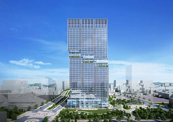 ▲세운5구역 도시정비형 재보증 사이트 추천 사업 조감도.(사진=이지스자산운용)
