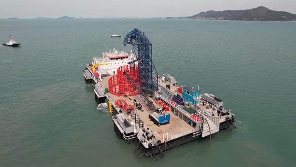 ▲도박 게임마린솔루션이 보유한 포설선 GL2030./사진=도박 게임마린솔루션