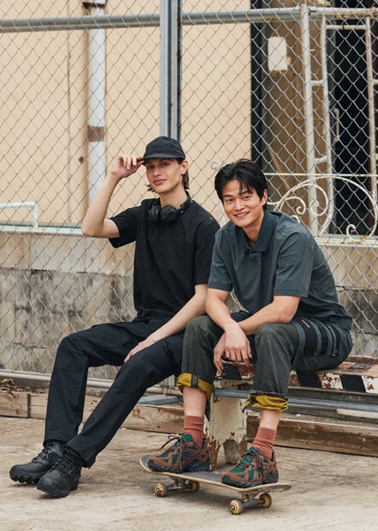 ▲형지엘리트 온라인 도박 브랜드 ‘윌비온라인 도박’의 25SS 시즌 에센셜 신상 화보/ 사진=형지엘리트