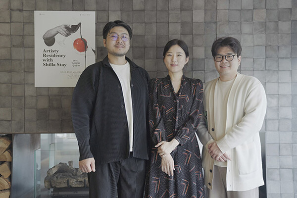 ▲(오른쪽부터) 좌측부터 이진석, 이슬아, 김판묵 작가. /사진=신라도박 사이트 추천