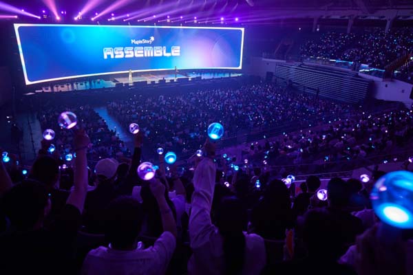 ▲'메이플스토리' 2025 여름 쇼케이스 '어셈블' 현장 전경 /사진=넥슨