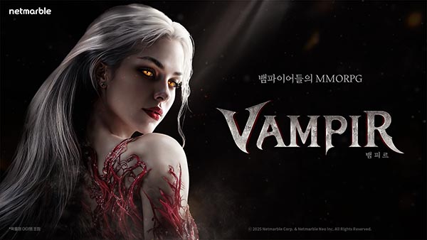 ▲넷마블이 신작 ‘뱀피르’의 사전등록을 개시하고 브랜드 사이트를 오픈했다./사진=넷마블