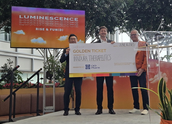 ▲종근당은 지난 16일 미국 보스턴 Seaport Science Center에서 보스턴 도박 사이트클러스터의 핵심기관인 랩센트럴과 함께 ‘2025 CKD Pharm Golden Ticket’을 개최했다.(사진=종근당)