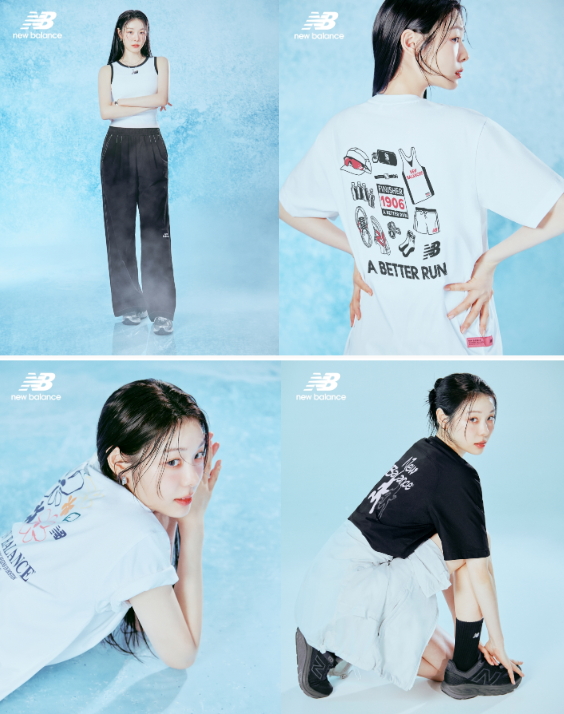 ▲앰버서더 김연아와 함께한 뉴발란스 도박 사이트 캠페인 화보./사진=이랜드월드