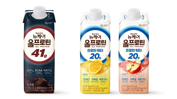 ▲뉴케어 올프로틴 신보증 사이트 이미지 /사진=대상웰라이프
