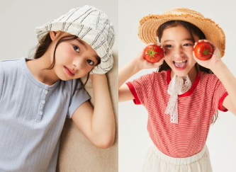 ▲이랜드 스파오키즈, 여아 전용 여름 컬렉션 화보./사진=이랜드월드