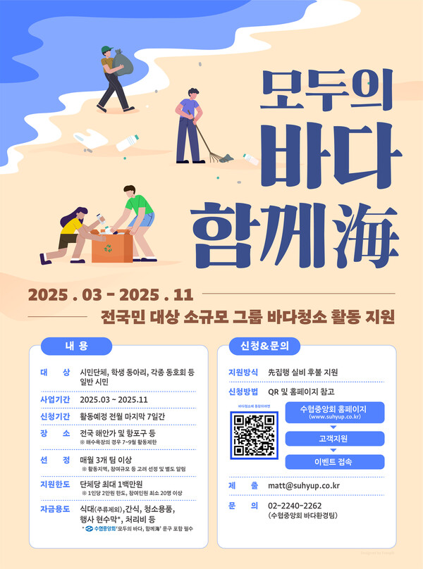 ▲‘모두의 바다, 함께海’ 캠페인 포스터.
