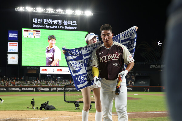 ▲동아오츠카 포카리스웨트가 지난 11일부터 12일까지 대전 한화생명 볼파크에서 열린 ‘2025 KBO 프로야구 올스타전’에 공식 음료로 참가했다./사진=동아오츠카
