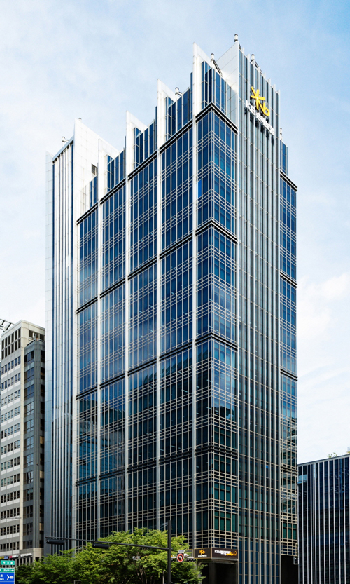 ▲KB손해도박 강남사옥 전경 /사진=KB손해도박