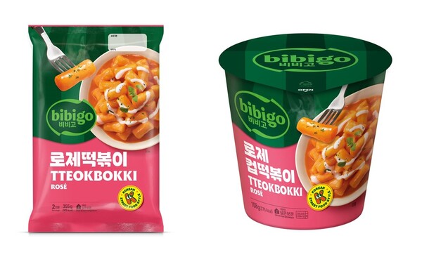 ▲CJ제일제당이 매콤달콤함과 부드러움을 모두 잡은 ‘비비고 로제떡볶이’를 선보인다./사진=CJ제일제당