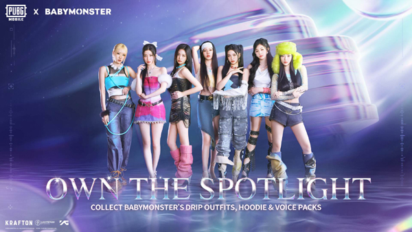 ▲‘배틀그라운드 모바일’이 글로벌 K-팝 그룹 베이비몬스터와 두 번째 컬래버레이션을 진행한다./사진=크래프톤